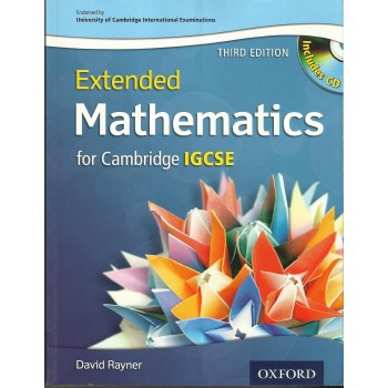Extended Mathematics for Cambridge I.G.C.S.E